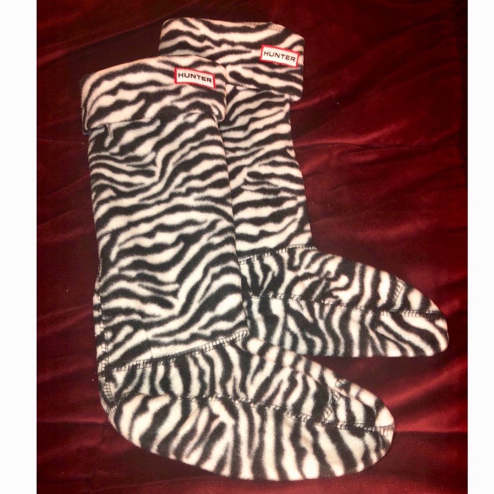 Tall Hunter Welly Fleece socks